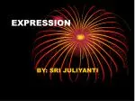 EXPRESSION - slide 1