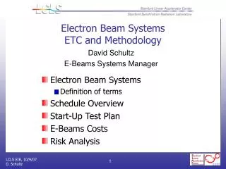 Electron Beam Systems ETC and Methodology