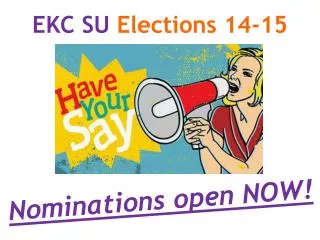 EKC SU Elections 14-15
