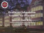 Enhancing Healthcare with Information Systems: An Overview of Current Trends and Technologies - slide 1