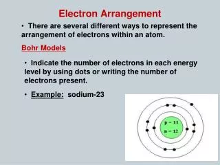 Electron Arrangement