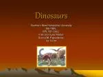 Dinosaurs - slide 1