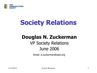 Society Relations