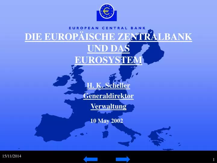 die europ ische zentralbank und das eurosystem