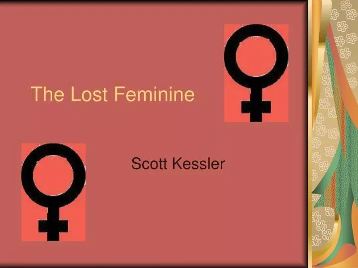 the lost feminine