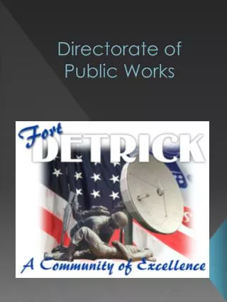 Directorate of Public Works