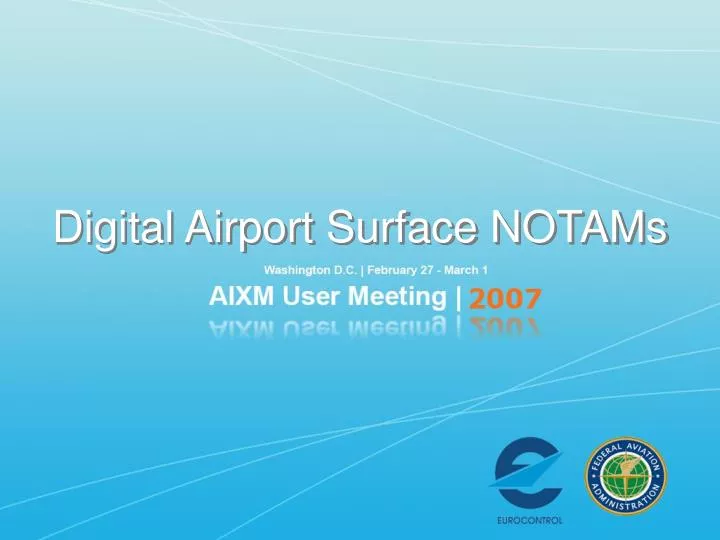 digital airport surface notams