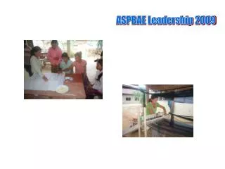 ASPBAE Leadership 2009