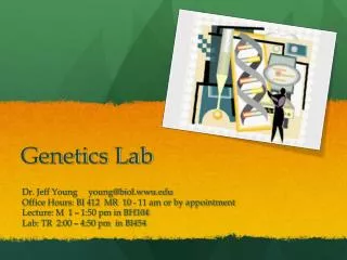 Genetics Lab