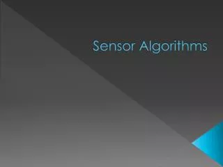 Sensor Algorithms