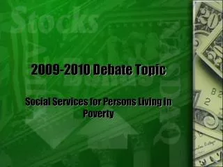 2009-2010 Debate Topic