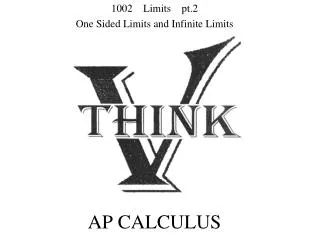 AP CALCULUS