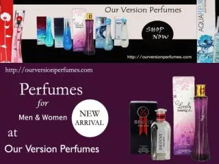 Wholesale Bulk Perfumes Supplier
