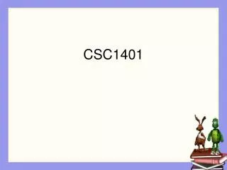 CSC1401