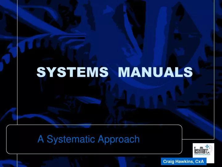systems manuals