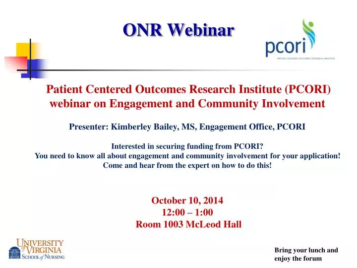 onr webinar