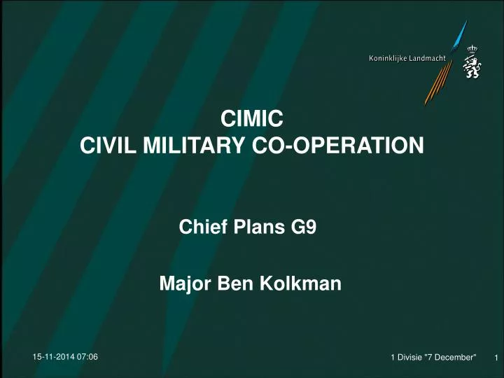 cimic civil military co operation