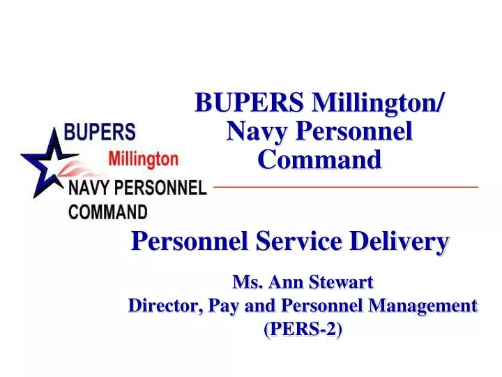 bupers millington navy personnel command