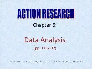 Chapter 6: Data Analysis ( pp. 116-132)