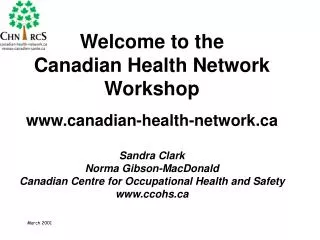 What is the Canadian Health Network?