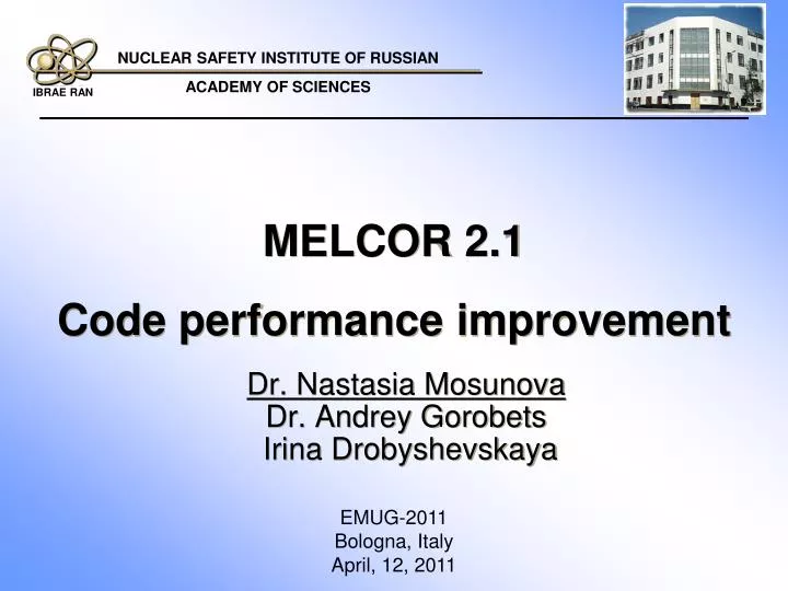 melcor 2 1 code performance improvement