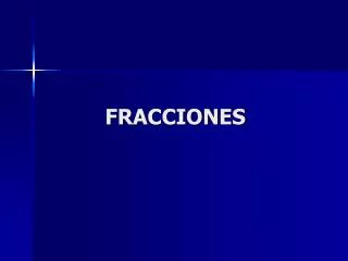 fracciones
