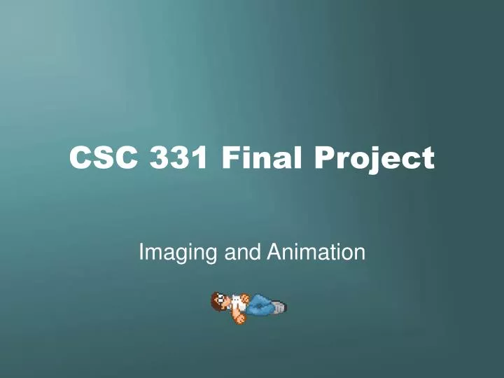 csc 331 final project