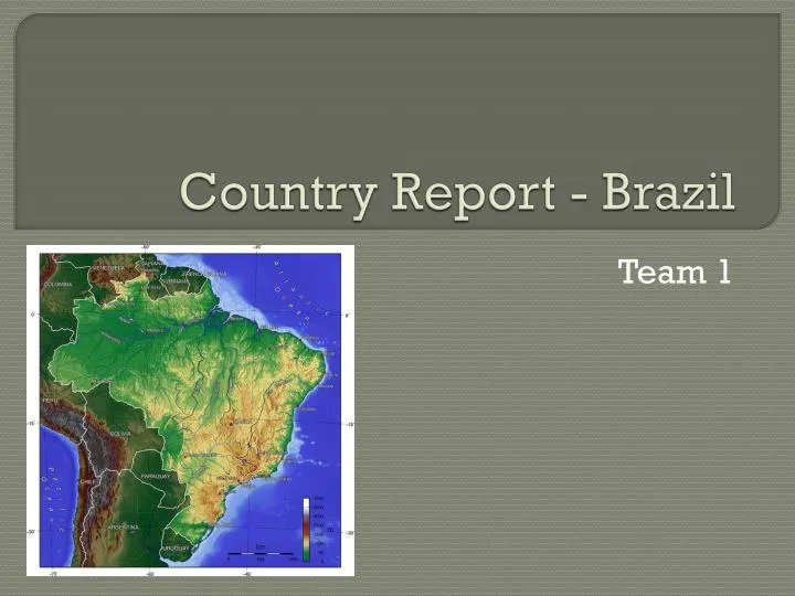 country report brazil