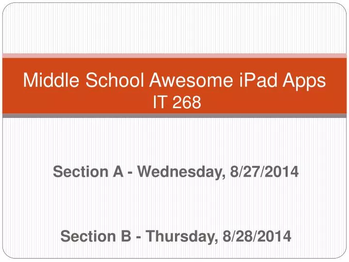 middle school awesome ipad apps it 268