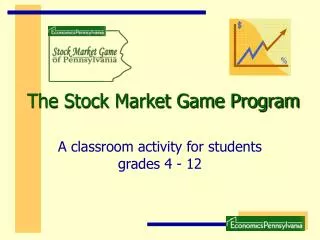 The Stock Market Game Program