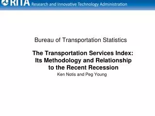 Bureau of Transportation Statistics