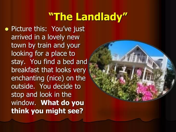 the landlady