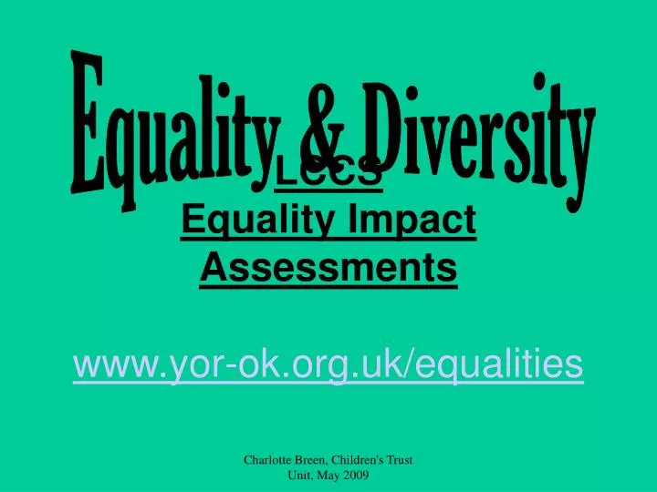 lccs equality impact assessments www yor ok org uk equalities