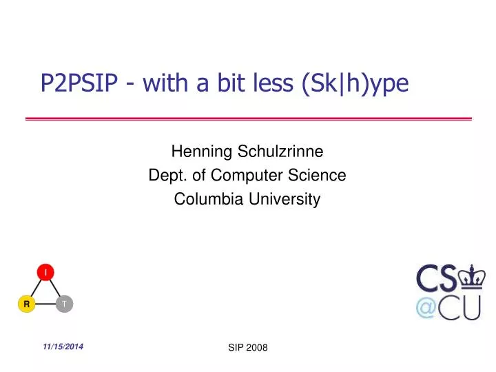 p2psip with a bit less sk h ype