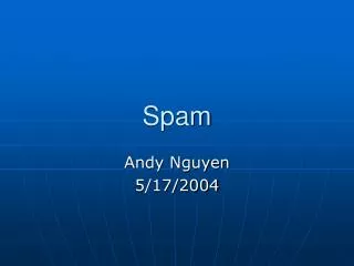 Spam