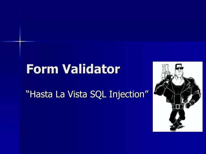form validator