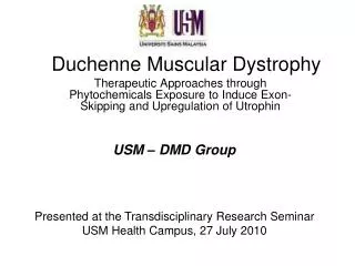 Duchenne Muscular Dystrophy