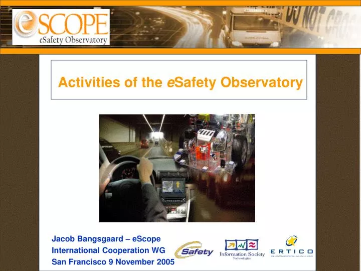 activities of the e safety observatory