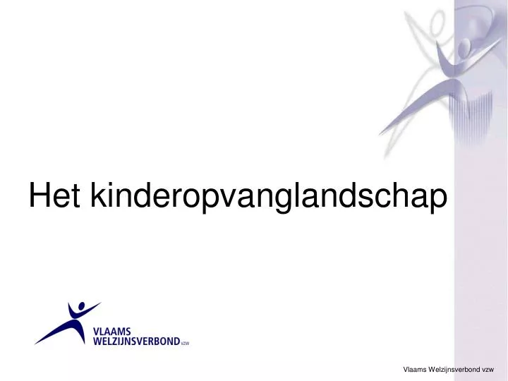 het kinderopvanglandschap