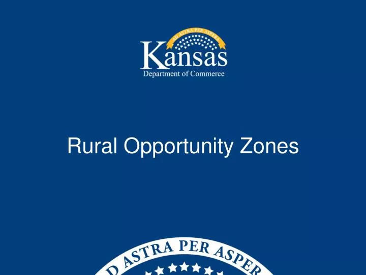 rural opportunity zones