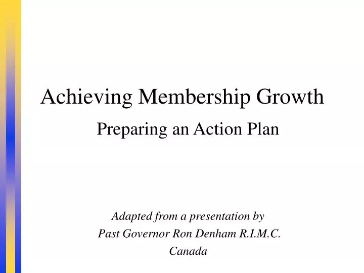 achieving membership growth