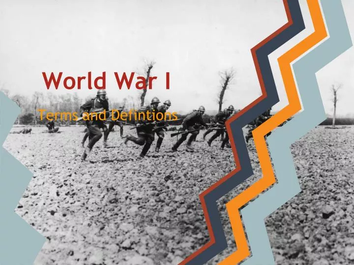 world war i