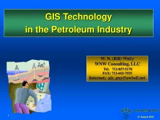 GIS Technology in the Petroleum Industry