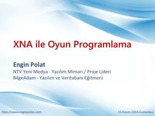 xna ile oyun programlama
