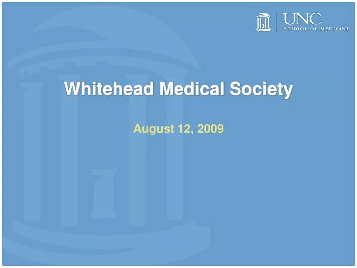 whitehead medical society