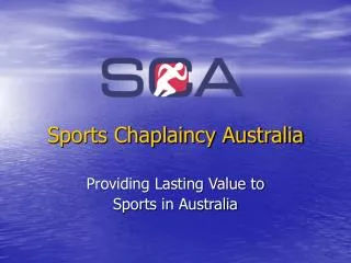 Sports Chaplaincy Australia