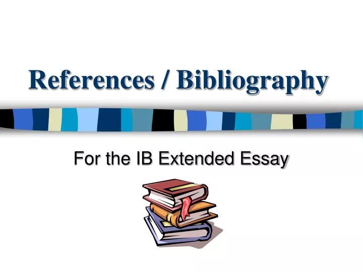 references bibliography