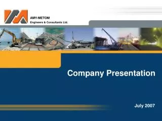 Company Presentation