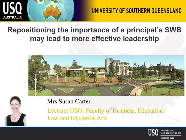 repositioning the importance of a principal s swb may lead to more effective leadership