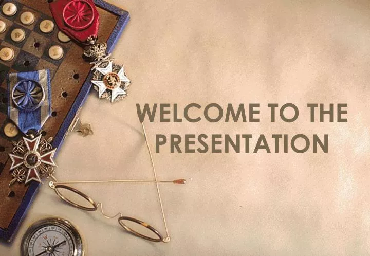 welcome to the presentation